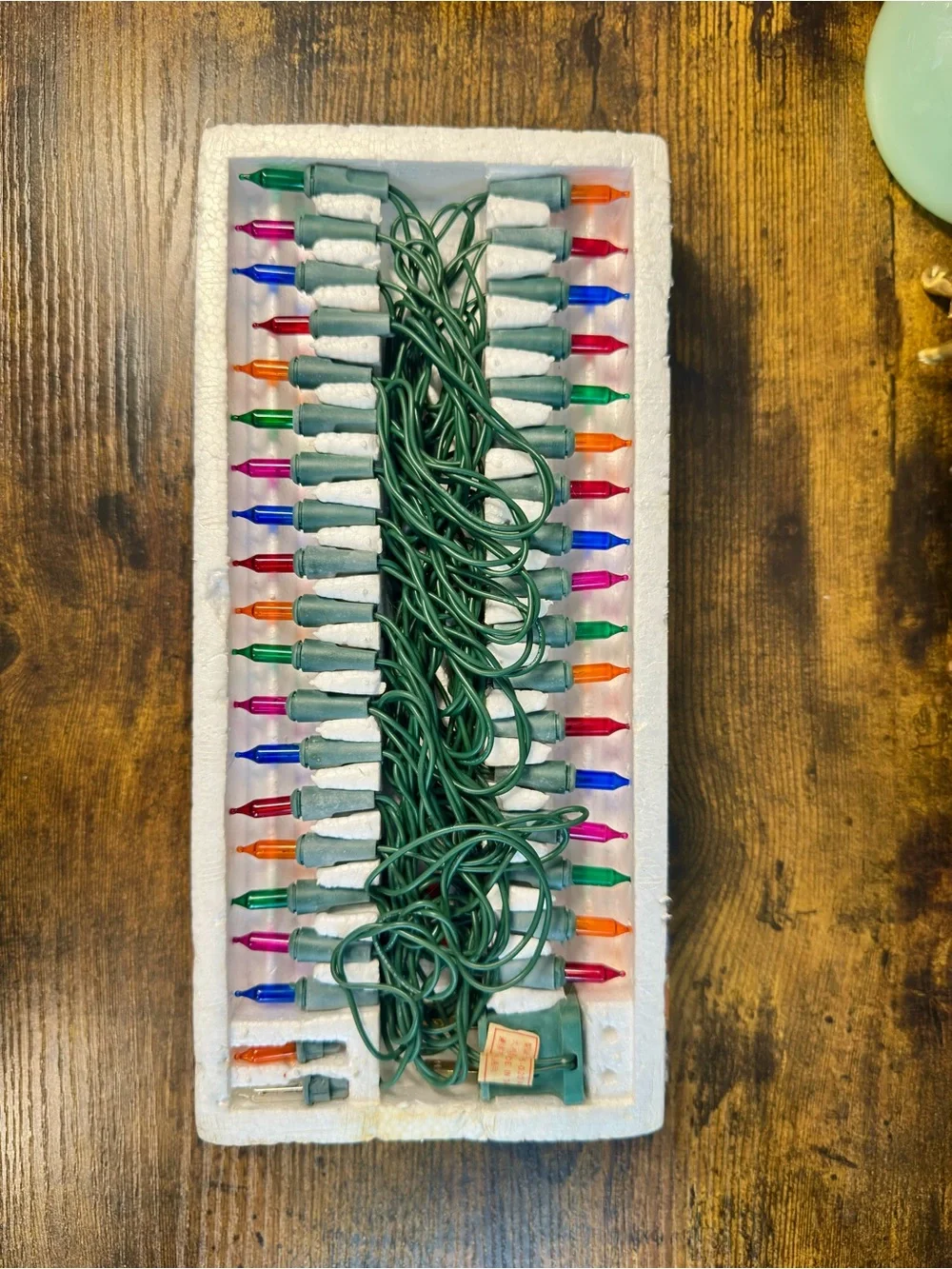 New Old Stock Vintage Christmas Lights (35-light/20’)